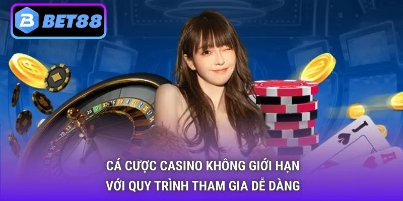 Cá cược không giới hạn với quy trình đơn giản